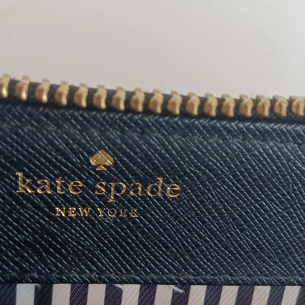 Kate Spade Womens Newbury Lane Black Wallet / Wristlet